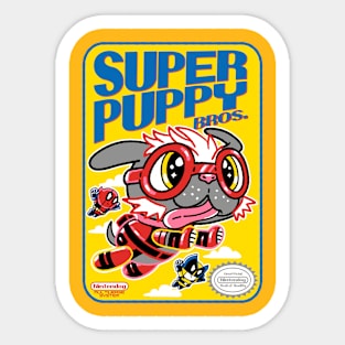 Supper Puppy Bros. Sticker